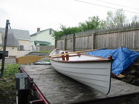 Charlotte double paddle canoe